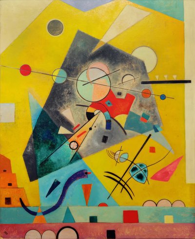 Stille harmonie door Wassily Kandinsky